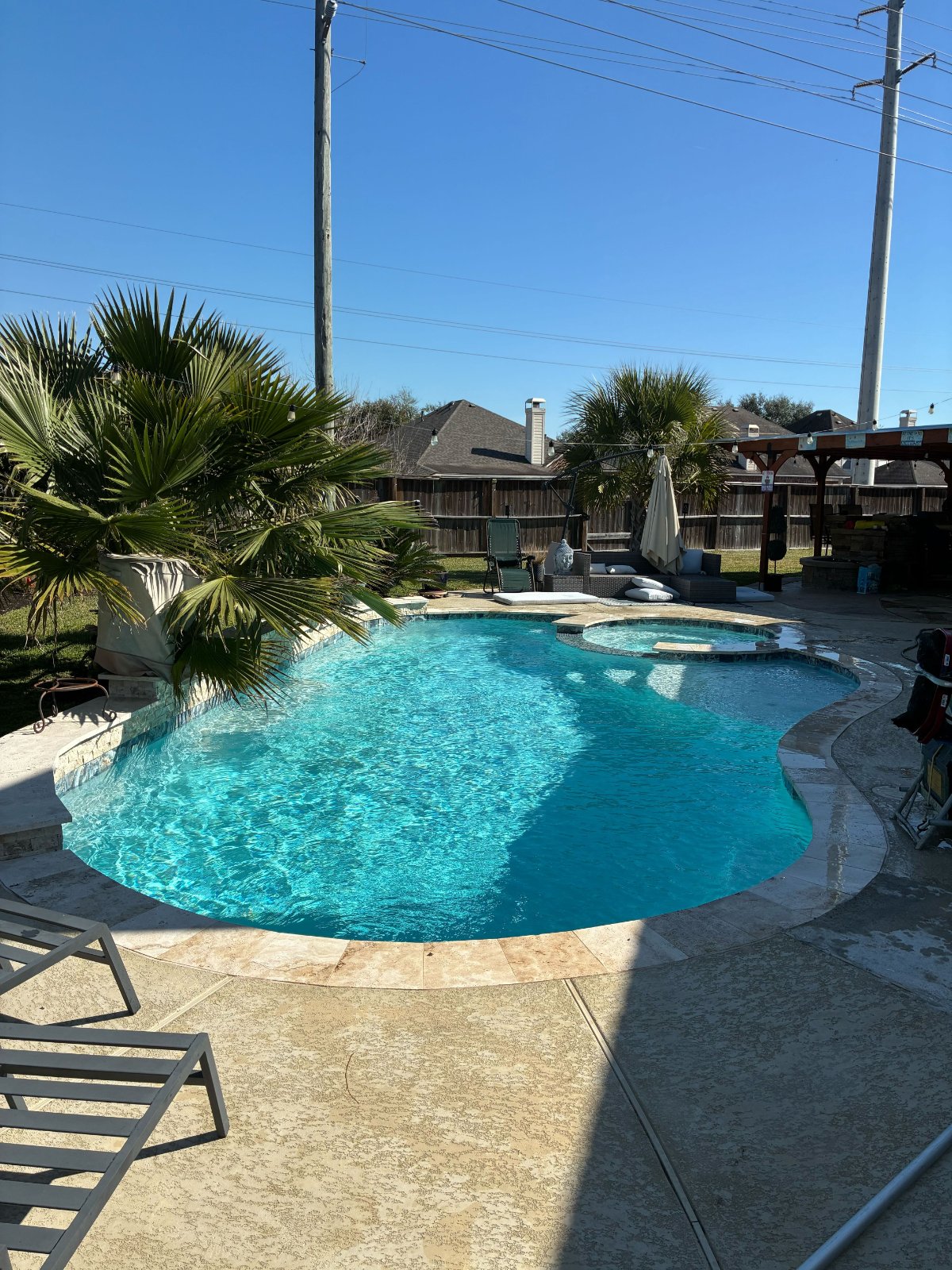 Pool service in Pearland