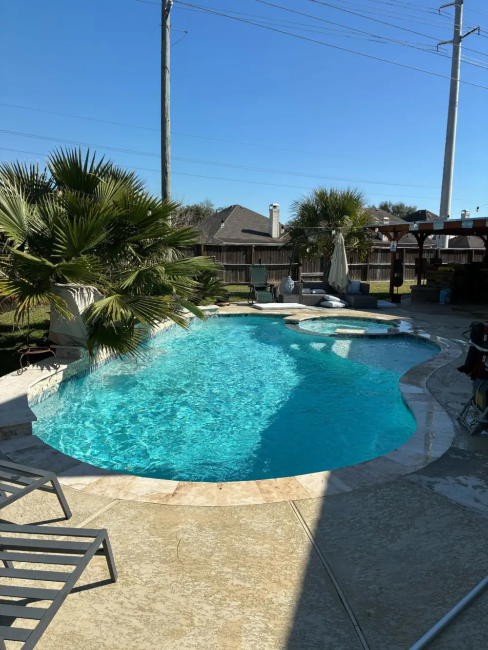 Pool service in Pearland